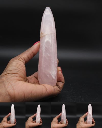 Bastoncini di quarzo rosa Madagascar collection gennaio 2024