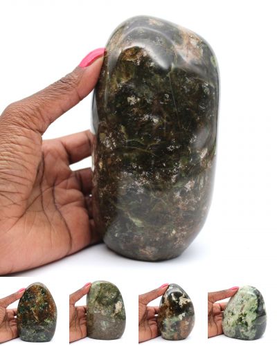Pietre lucide di crisoprasio Madagascar collection ottobre 2024