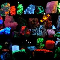 Minerali fluorescenti: quando le pietre brillano al buio
