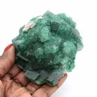 Cristalli naturali cubici di fluorite