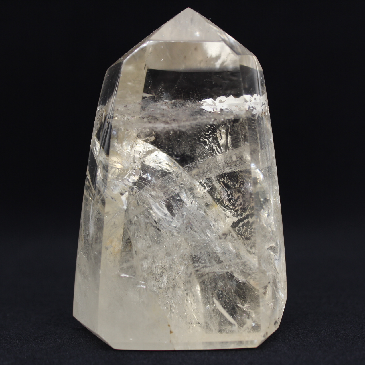Prisma in cristallo di rocca lucido