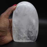 pietra di cristallo di rocca lucidata