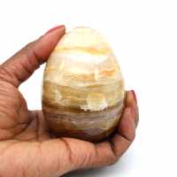 Uovo minerale di agata