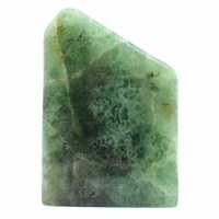 Blocco eptaedro di fluorite verde