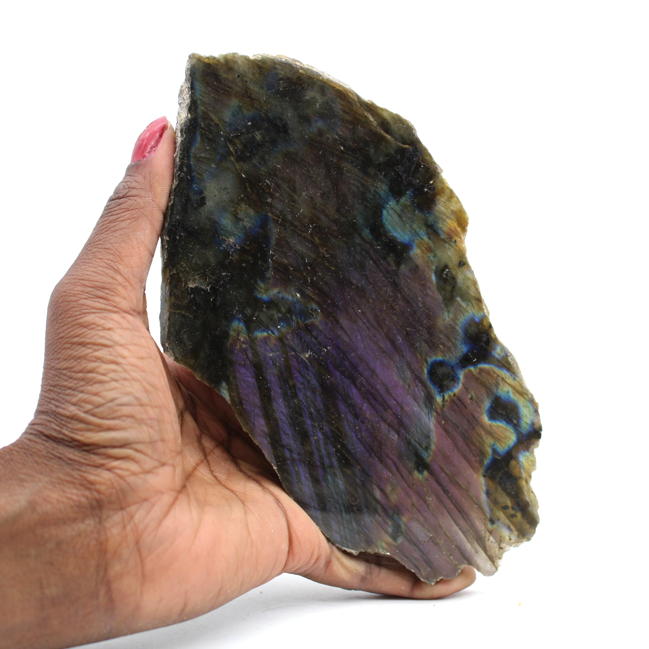 Labradorite semi-grezzo