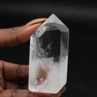 Prisma di cristallo di quarzo del Madagascar
