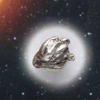 Frammento di meteorite