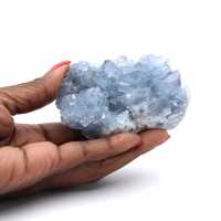 Cristalli di celestite del Madagascar