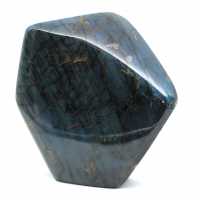 Forma libera di labradorite lucida
