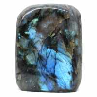 Pietra labradorite naturale lucida