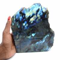 Labradorite monofacciale da collezione lucidata