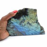 Labradorite monofacciale lucidata dal Madagascar