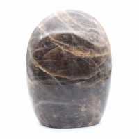 Roccia microclinale nera naturale