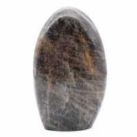 Pietra Microcline nera lucida