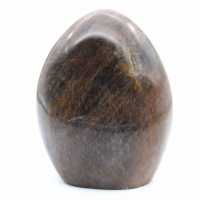 Pietra di luna nera naturale