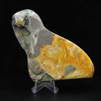 Grande decorazione in pietra naturale di diaspro a forma di calabrone