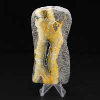 Pietra vulcanica liscia diaspro calabrone