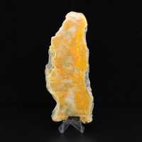 Placca di diaspro a forma di bombo dall'Indonesia