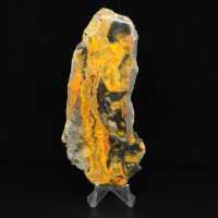 Bumblebee Jasper Slice: Estetica vulcanica