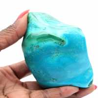 Forma libera Chrysocolla Congo