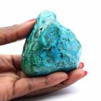 Crisocolla lucidata della collezione Congo