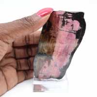 Pietra di Rodonite naturale minerale grezzo e unico