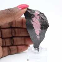 Pietra di Rodonite naturale minerale grezzo e unico