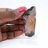 Fetta di Rodonite per uso decorativo