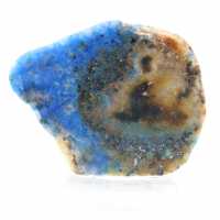 Fetta di Azurite Malachite per collezione di minerali