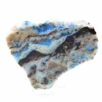 Fetta lucidata di Azurite Malachite minerale grezzo di qualità