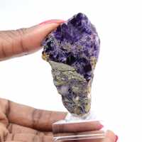 Pietra di Fluorite Pirite naturale minerale unico