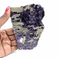 Fetta autentica di Fluorite Pirite per decorazione