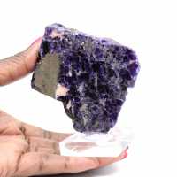 Pietra di Fluorite Pirite naturale minerale unico