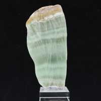 Pietra di Aragonite verde ideale per collezione