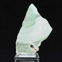 Fetta naturale di Aragonite verde per decorazione