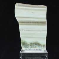 Pietra di Aragonite verde ideale per collezione