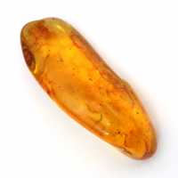 Pietra d'ambra gialla dalla Lituania - Ciottolo per l'estetica
