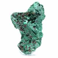 Pietra grezza di malachite fibrosa Pietra grezza di malachite fibrosa