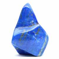 Ornamento in lapislazzuli lucidato, collezione blu oltremare