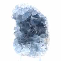 Geode minerale di celestina blu Madagascar