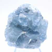 Blocco cristallino di celestite blu del Madagascar