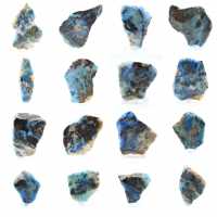 Fetta di Azurite Malachite per collezione di minerali Fetta di Azurite Malachite per collezione di minerali