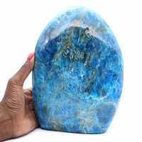 Apatite gigante lucidata, pietra ornamentale prestigiosa, Madagascar