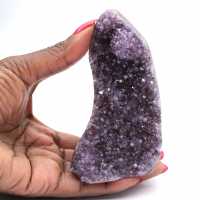Ametista brasiliana: piccola geode per l'estetica