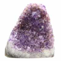 Geode di ametista, cristallo viola