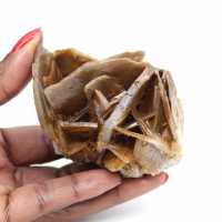 Cristalli compatti di barite dal Marocco