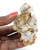 Minerale di fluorite grezza: piccolo campione dal Marocco Minerale di fluorite grezza: piccolo campione dal Marocco