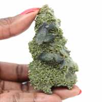 Epidoto di imilchil su matrice trasparente