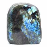 Pietra di labradorite lucidata, Madagascar autentico Pietra di labradorite lucidata, Madagascar autentico