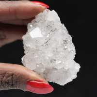 Quarzo goethite in miniatura, esemplare grezzo dal Marocco, 80 g